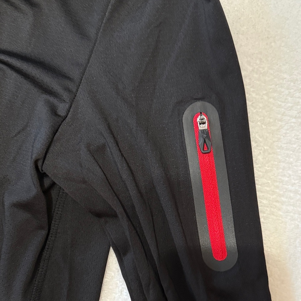 Custom Designed “Connor McGregor” Black Graphic Spyder Quarter-Zip Pullover-NWT - Picture 4 of 5